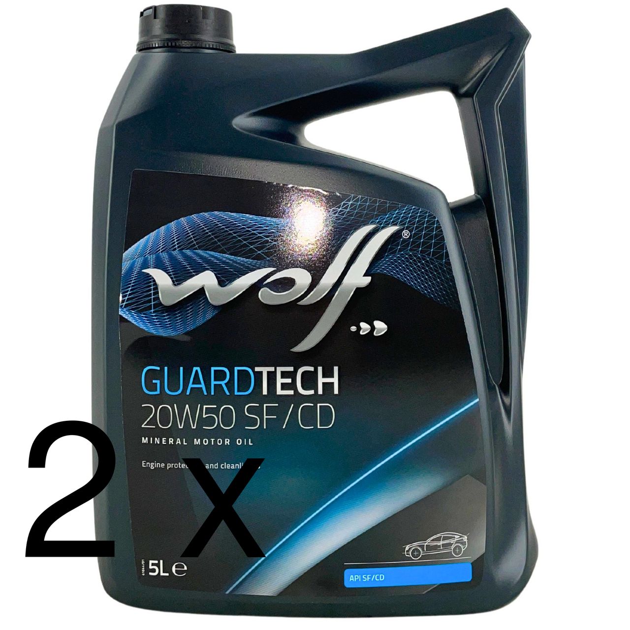 Wolf GuardTech 20W-50 SF/CD 2x5 Liter