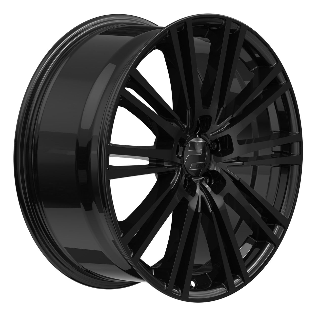 WHEELWORLD-2DRV WH18 schwarz glänzend lackiert 8.0Jx18 5x112 ET35