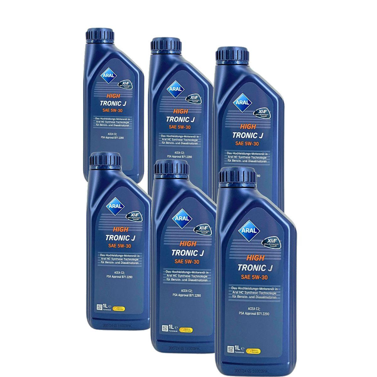 Aral HighTronic J 5W-30 6x1 Liter