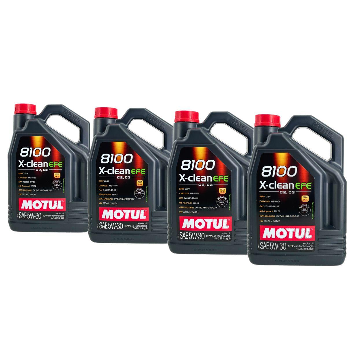 Motul 8100 X-clean EFE 5W-30 4x5 Liter