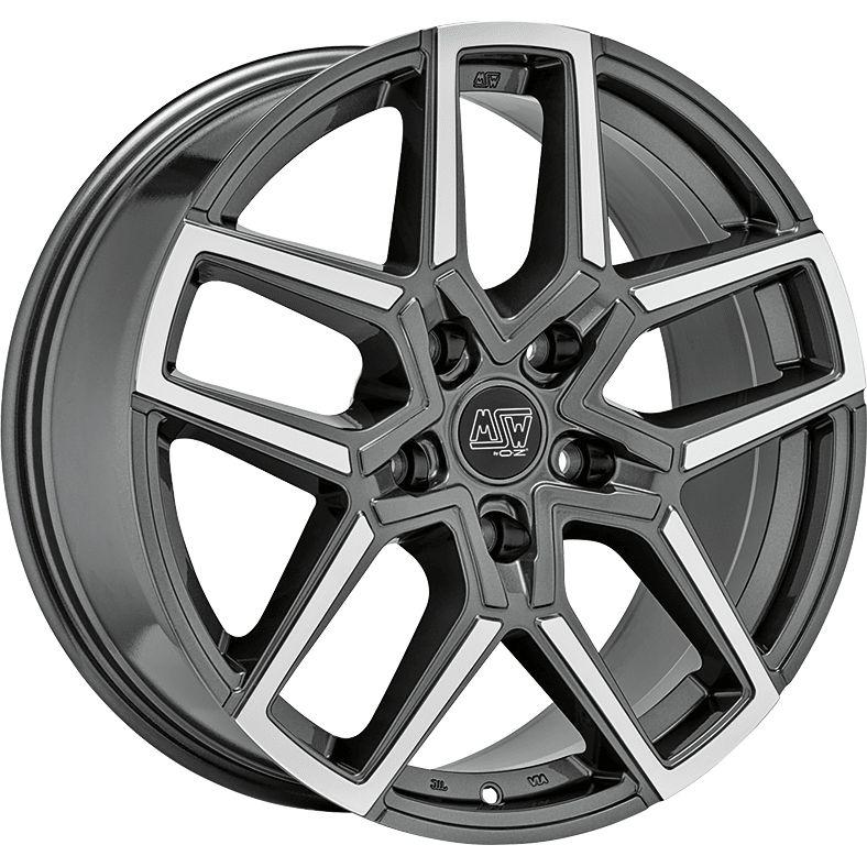 MSW (OZ) MSW 52 gloss gun metal full polished 8.5Jx20 5x120 ET47