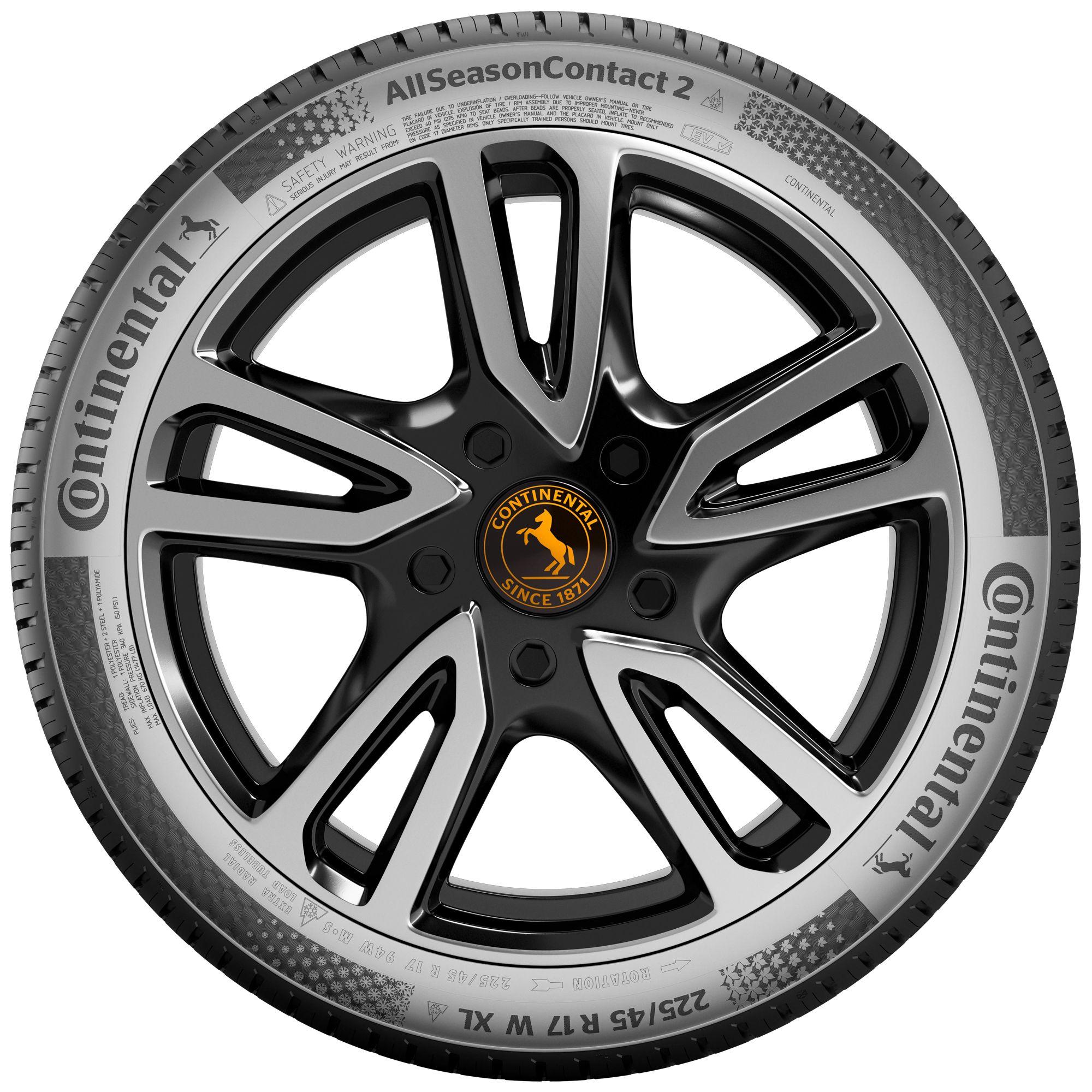 CONTINENTAL ALLSEASONCONTACT 2 (EVc) 215/55R18 95T (EVc) BSW