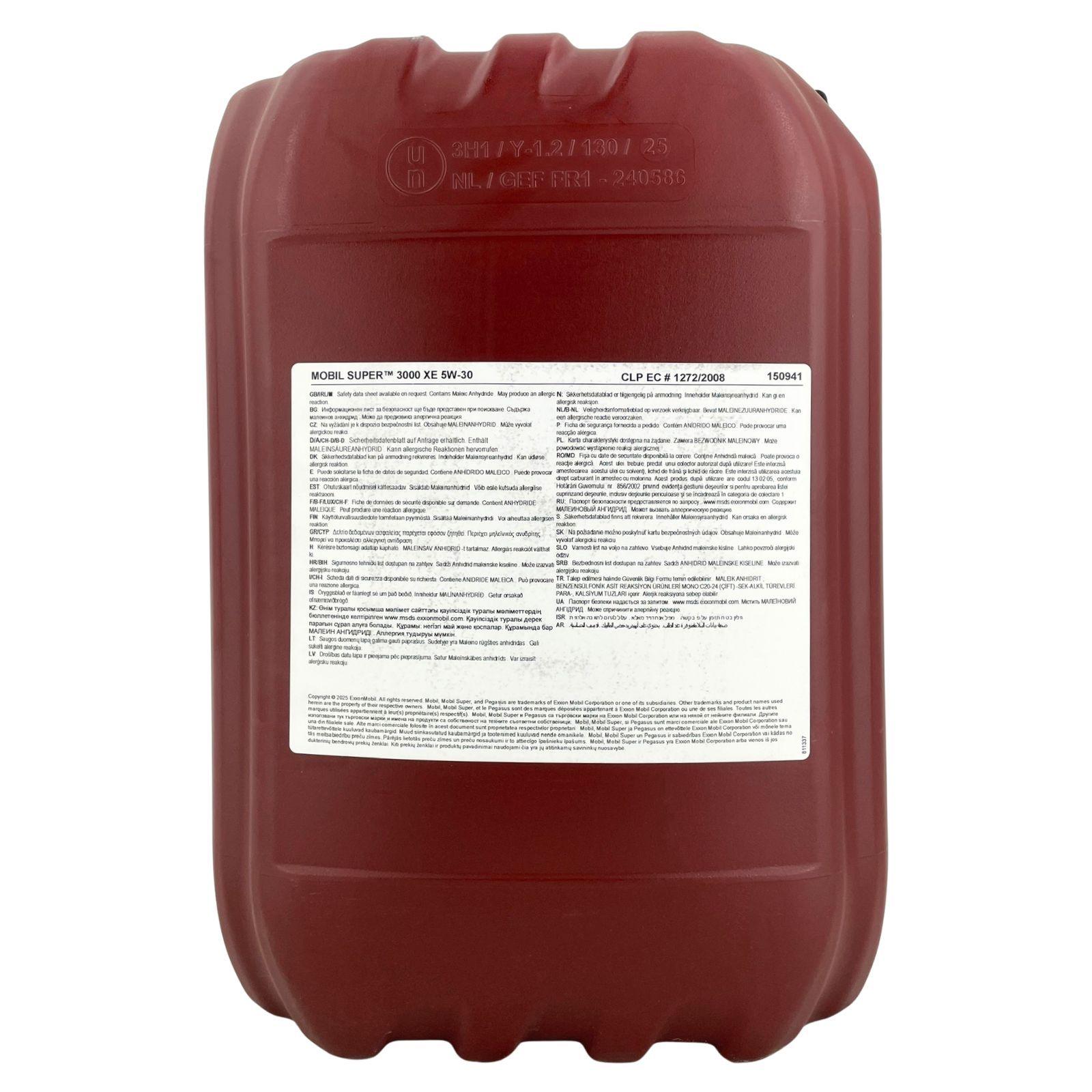 Mobil Super 3000 XE 5W-30 20 Liter Kanister