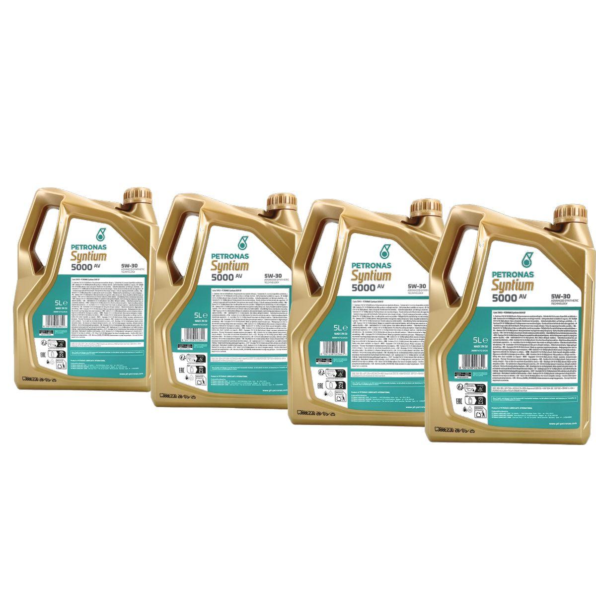 Petronas Syntium 5000 AV 5W-30 SN 4x5 Liter