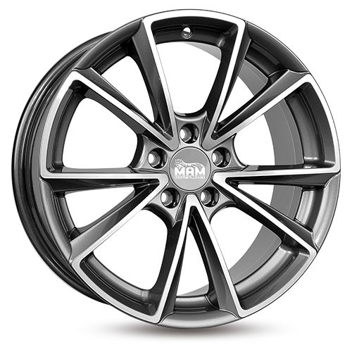 MAM MAM A5 palladium front polished 8.5Jx 5x112 ET45