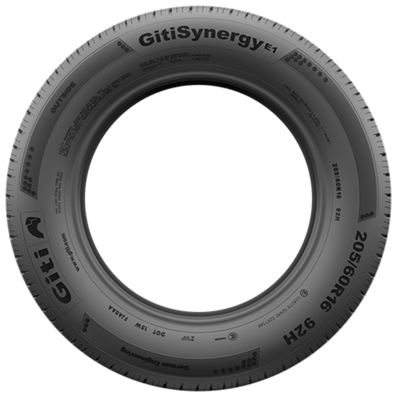 GITI GITISYNERGY E1 205/60R16 92H BSW