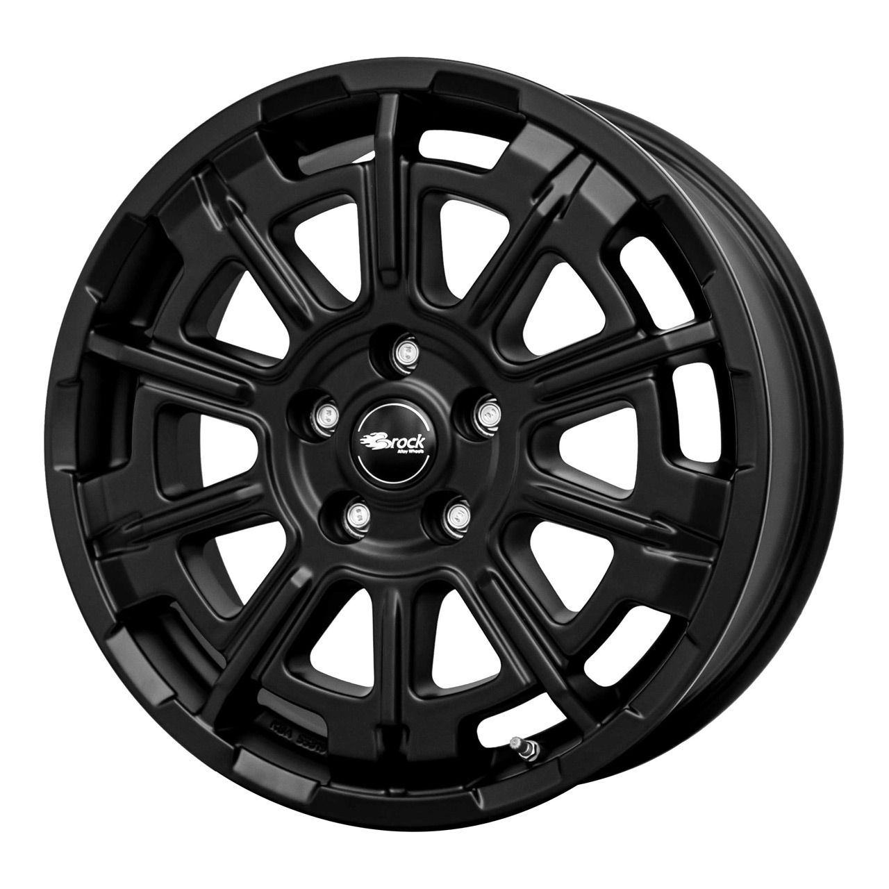BROCK B45-5L satin black matt (sbm) 8.0Jx20 5x120 ET39.5