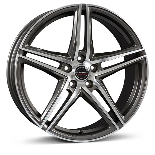BORBET DESIGN XRT graphit poliert 8.0Jx18 5x112 ET45