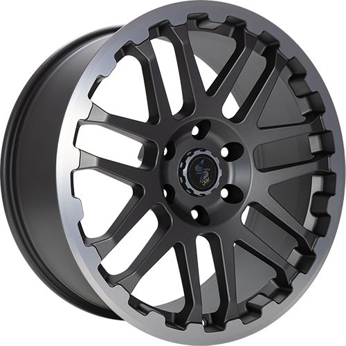 ETABETA COMBAT anthracite matt polished lip 9.0Jx20 6x114 ET40