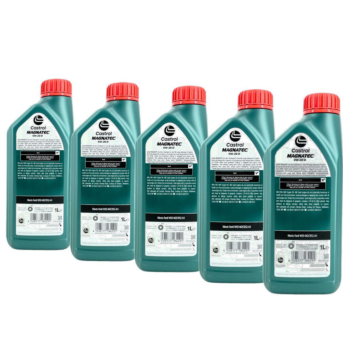 Castrol Magnatec Diesel 0W-20 5x1 Liter