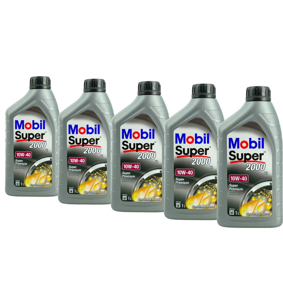 Mobil Super 2000 X1 10W-40 5x1 Liter