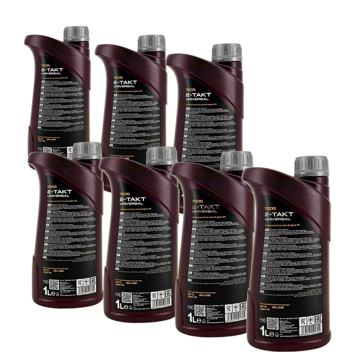 Mannol 2-Takt Universal 7x1 Liter
