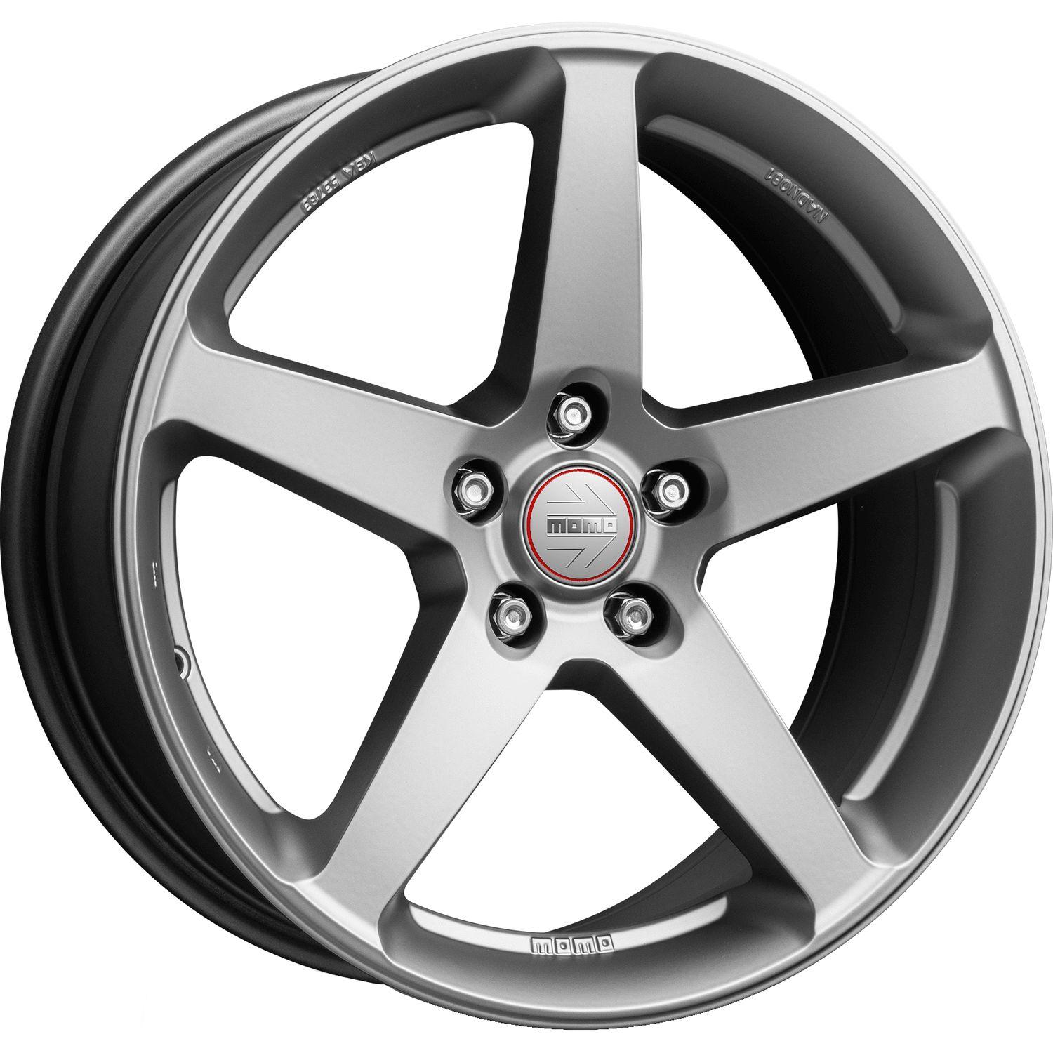 MOMO WHEELS FIVE titan silver matt 7.0Jx16 5x112 ET42