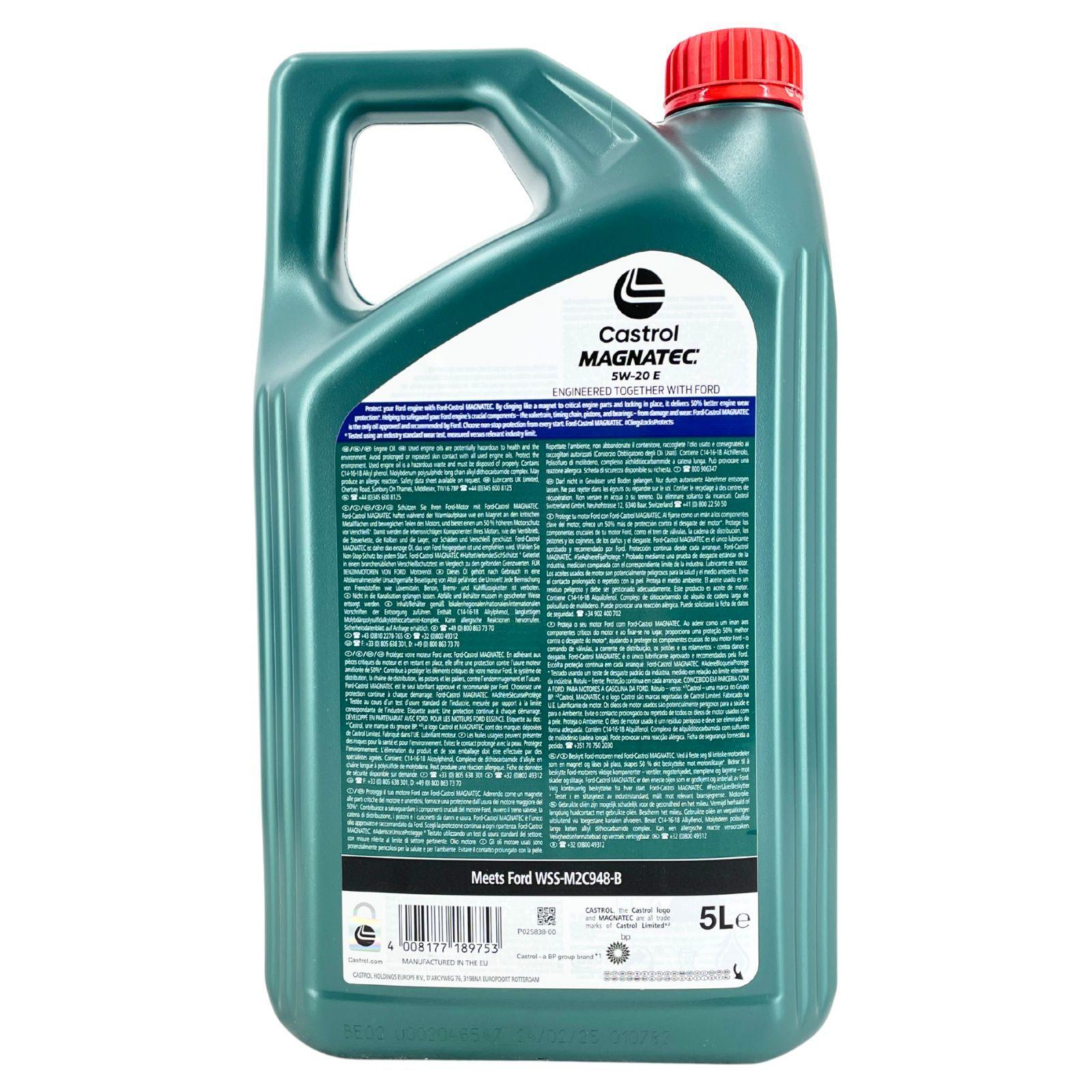 Ford Castrol Magnatec 5W-20 E 5 Liter