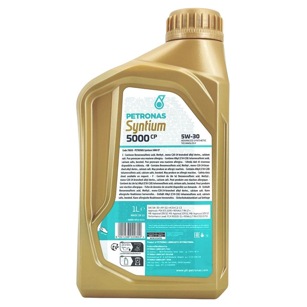 Petronas Syntium Prime CP 5W-30 1 Liter