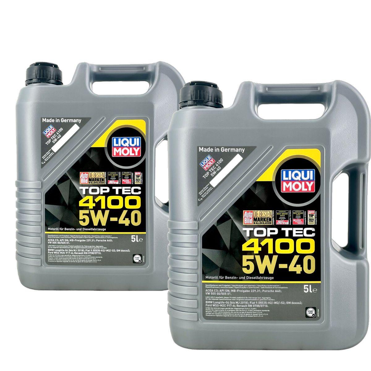 Liqui Moly Top Tec 4100 5W-40 2x5 Liter