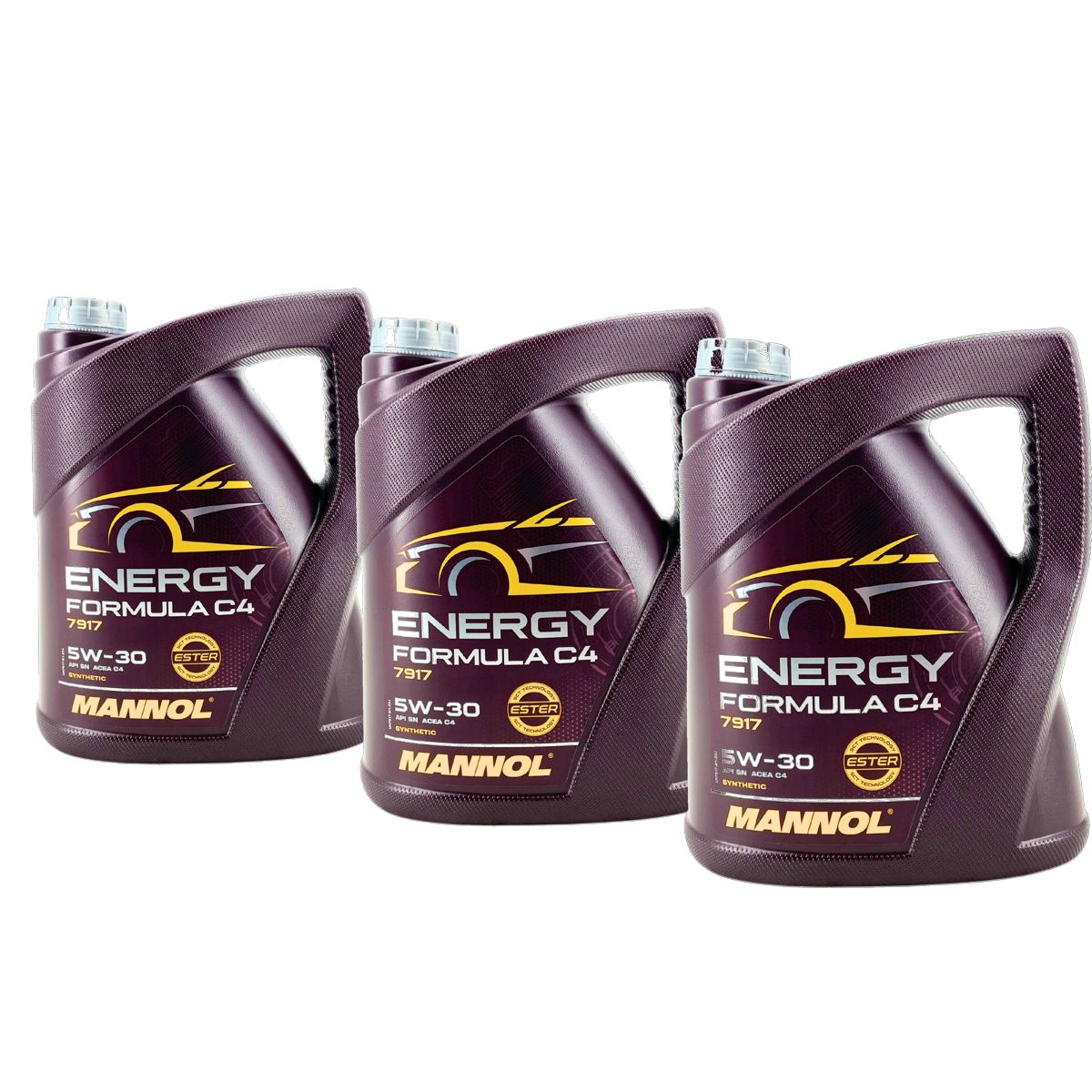 Mannol Energy Formula C4 5W-30 3x5 Liter