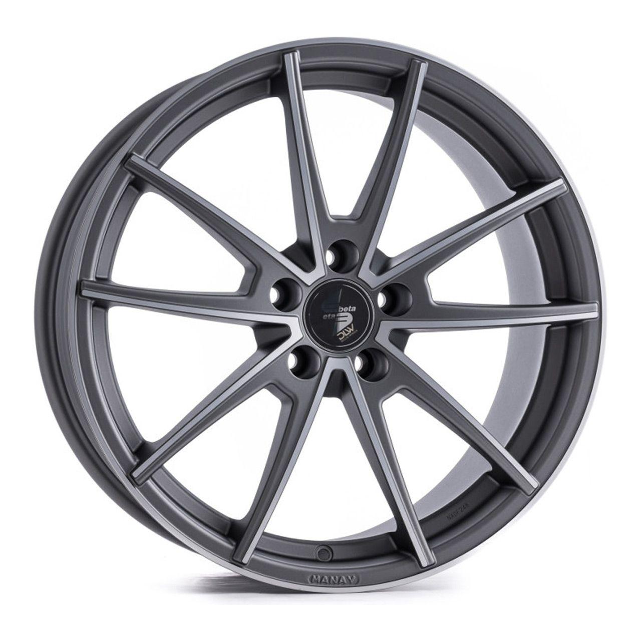ETABETA MANAY-K anthracite matt full polished 10.5Jx20 5x112 ET30