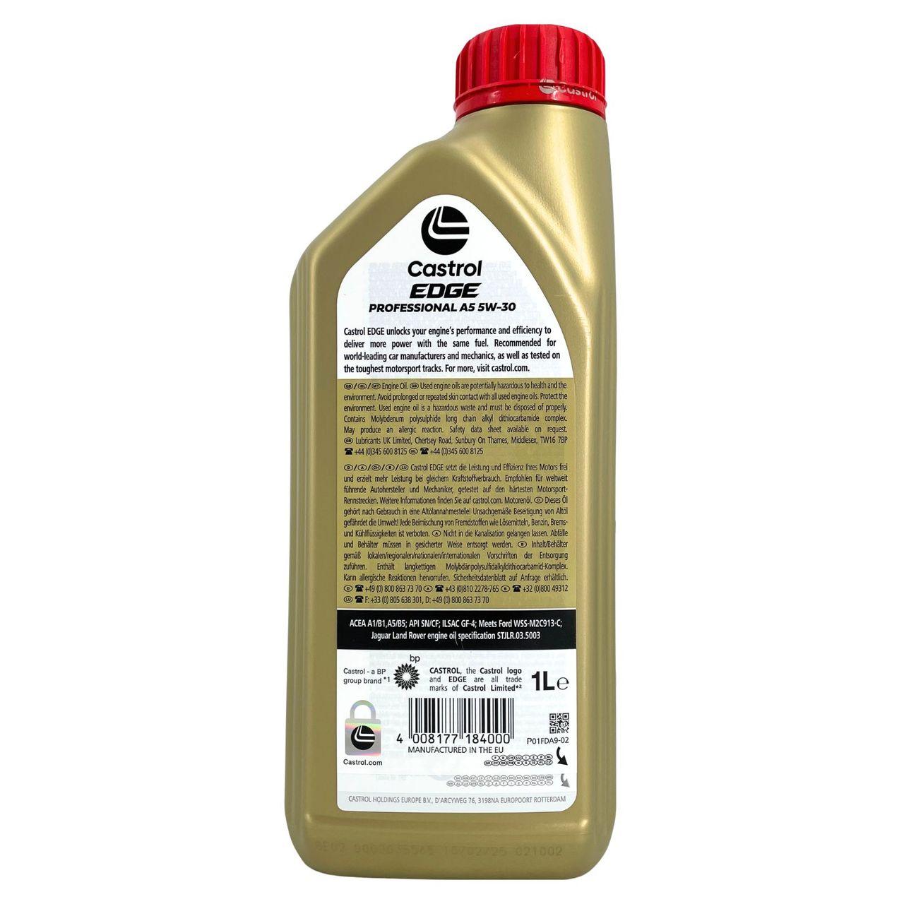 Castrol Edge Professional A5 5W-30 1 Liter
