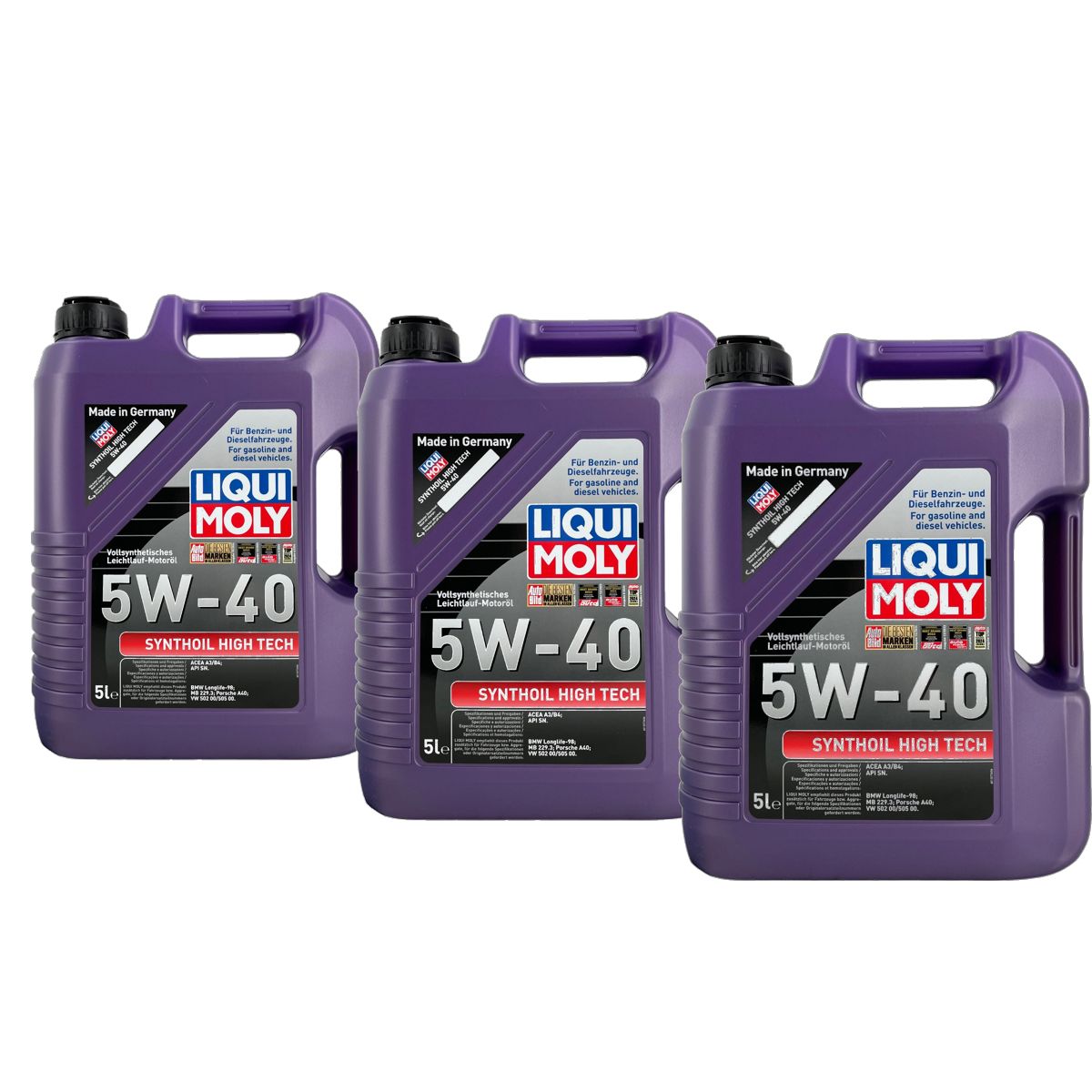 Liqui Moly Synthoil High Tech 5W-40 3x5 Liter