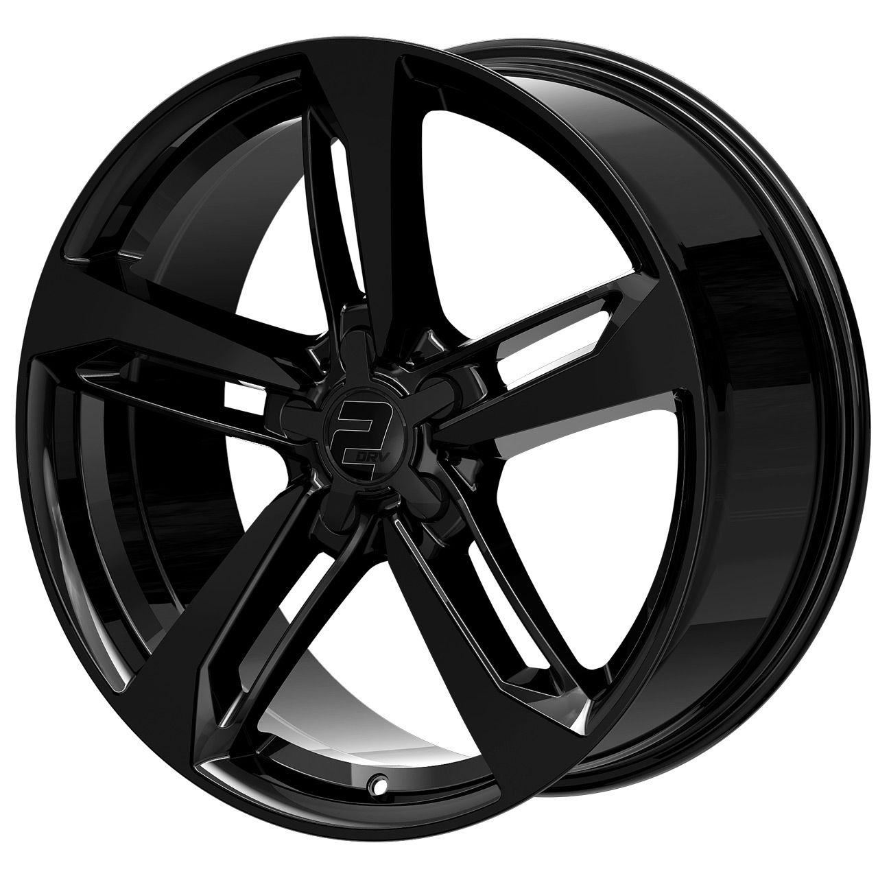 WHEELWORLD-2DRV WH36 black glossy painted 8.5Jx19 5x112 ET48