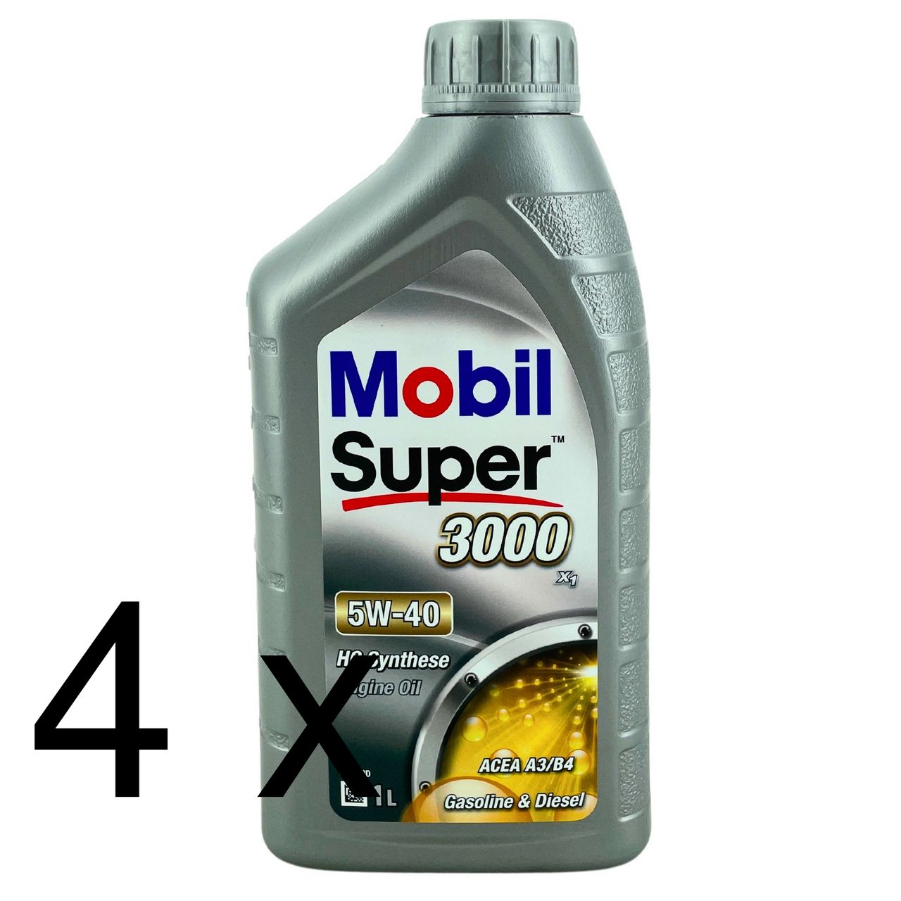 Mobil Super 3000 X1 5W-40 4x1 Liter