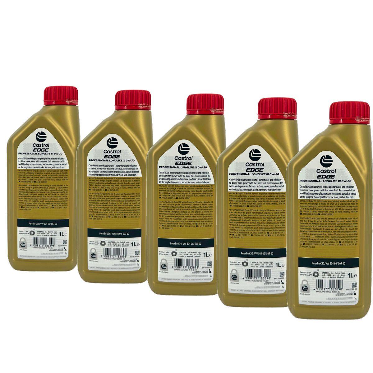 Castrol Edge Professional Longlife 3 0W-30 5x1 Liter