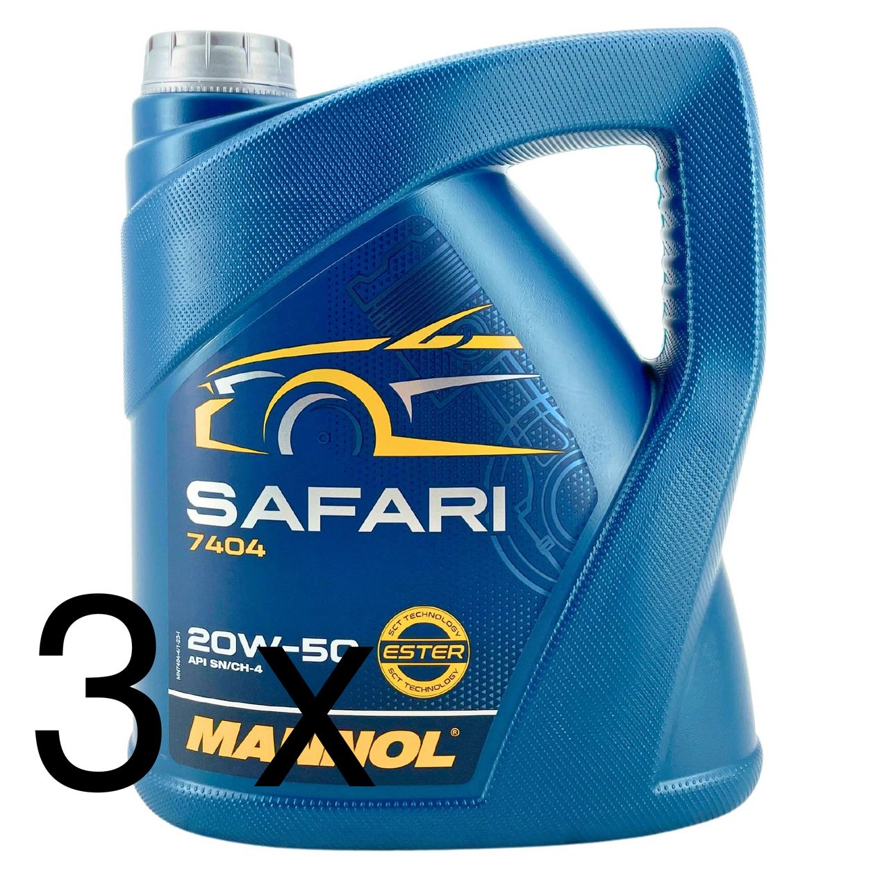 Mannol Safari 20W-50 3x4 Liter