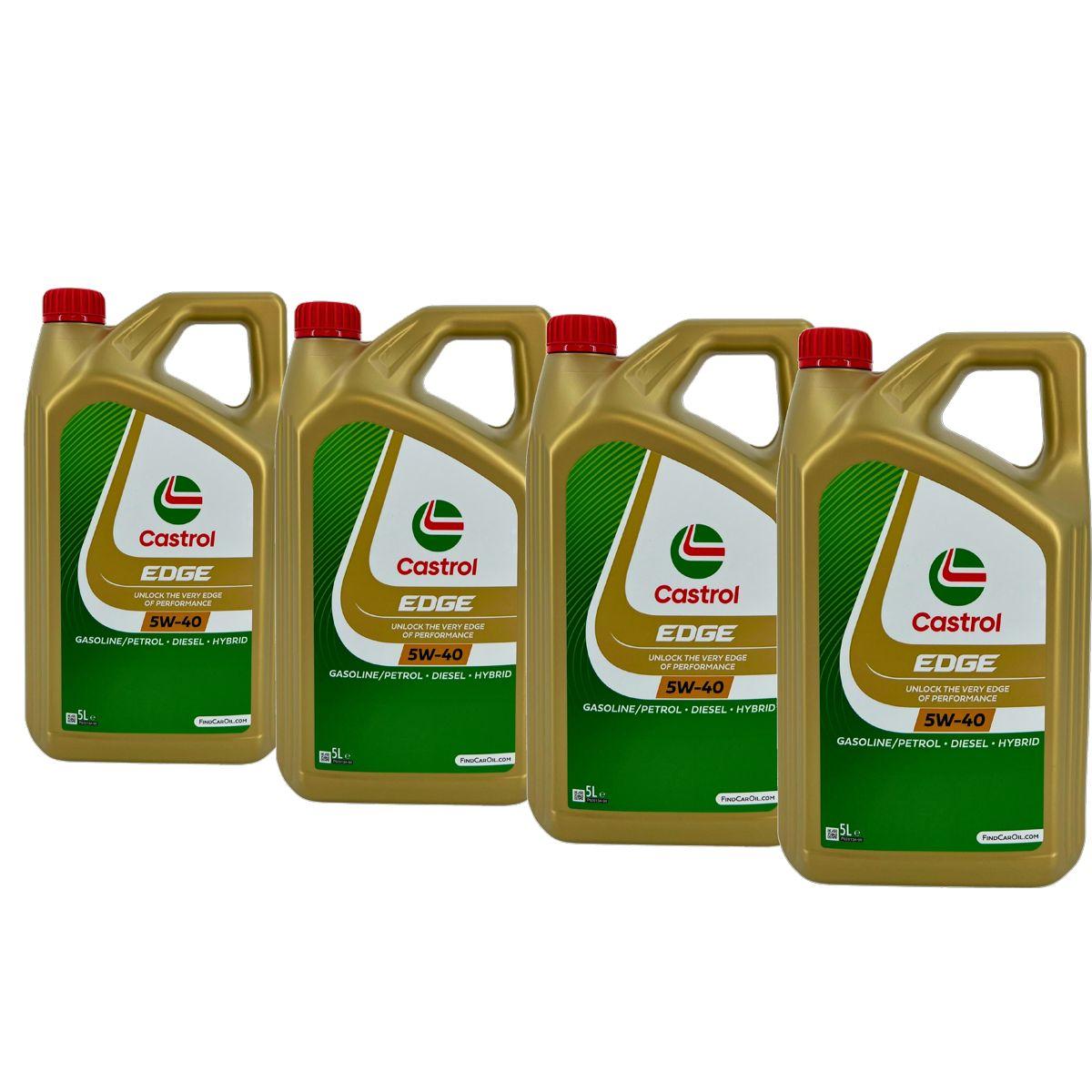 Castrol Edge 5W-40 4x5 Liter