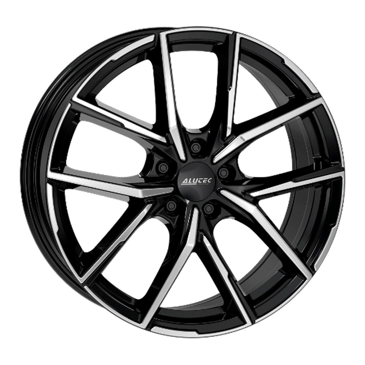 ALUTEC AVELENO diamantschwarz frontpoliert 8.0Jx18 5x112 ET48