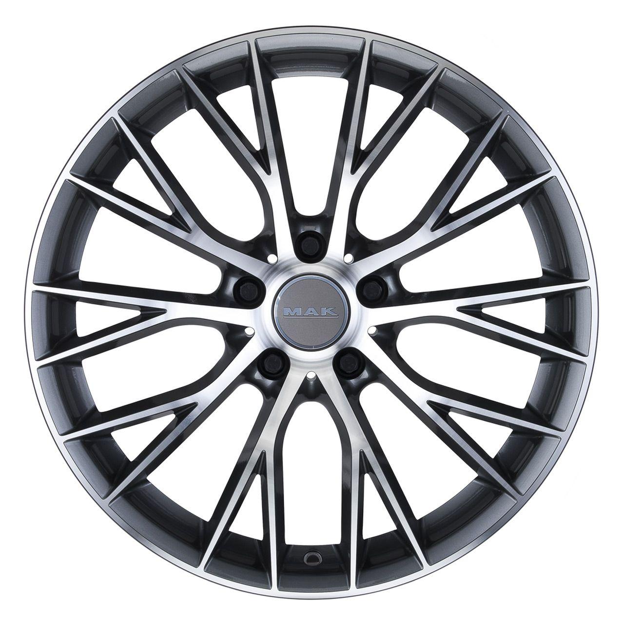 MAK MUNCHEN gun metal mirror face 8.5Jx20 5x120 ET38