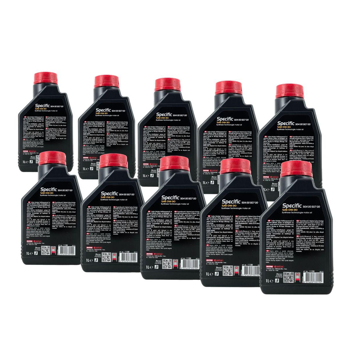 Motul Specific 504 00 - 507 00 0W-30 10x1 Liter