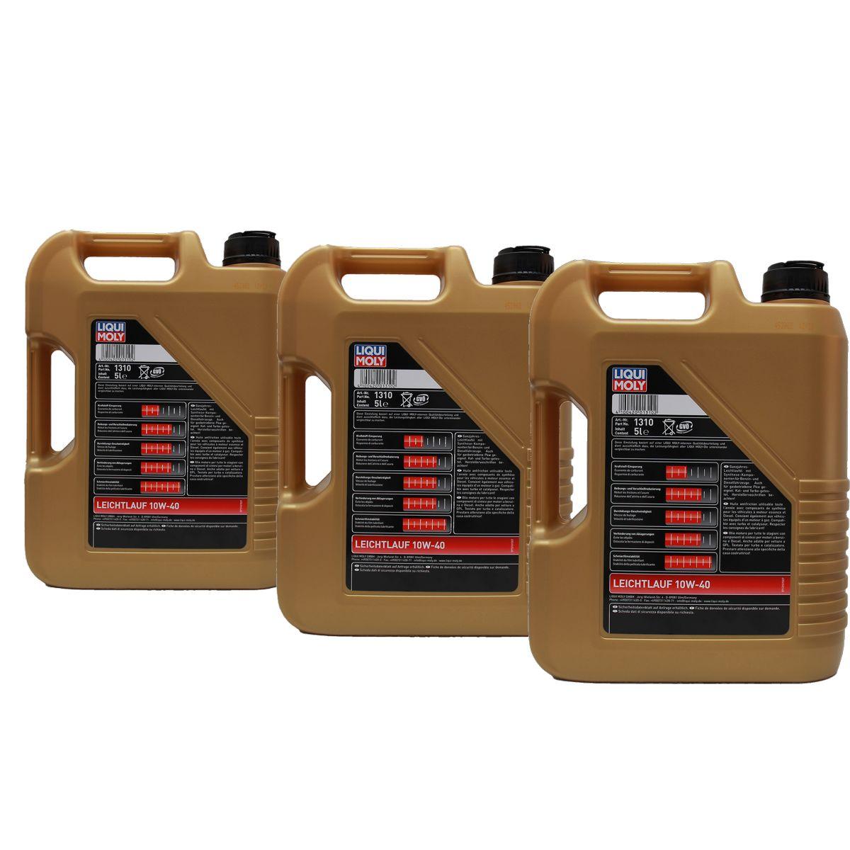 Liqui Moly Leichtlauf 10W-40 3x5 Liter