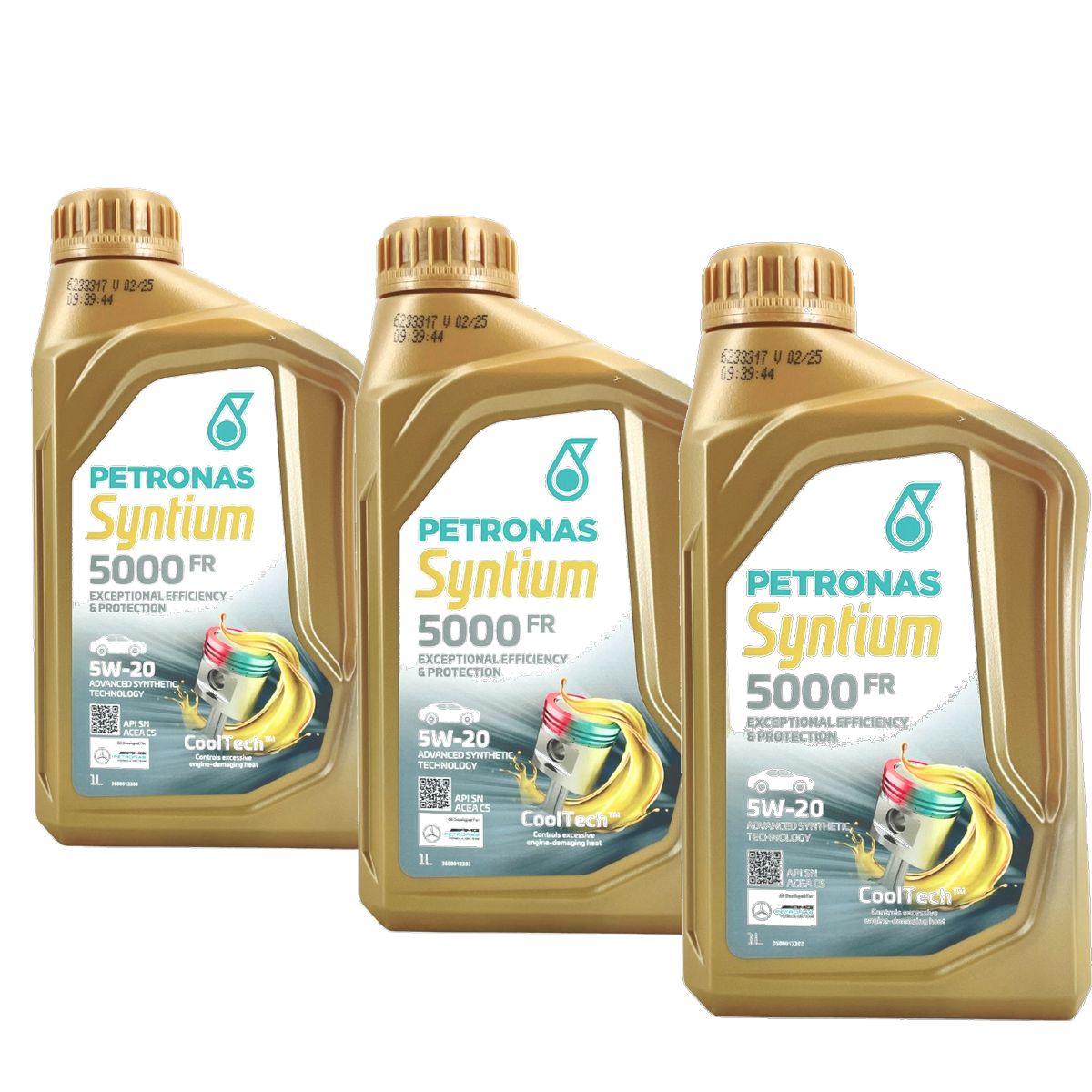 Petronas Syntium 5000 FR 5W-20 SN 3x1 Liter