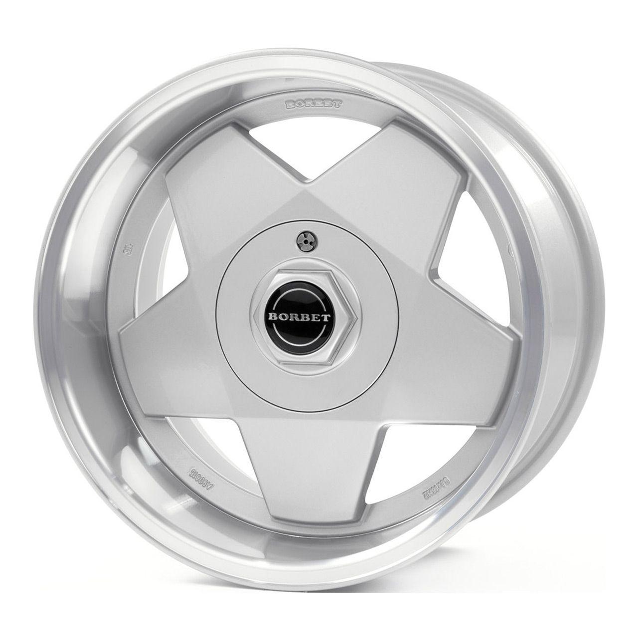 BORBET DESIGN A silber poliert 7.0Jx15 4x108 ET35