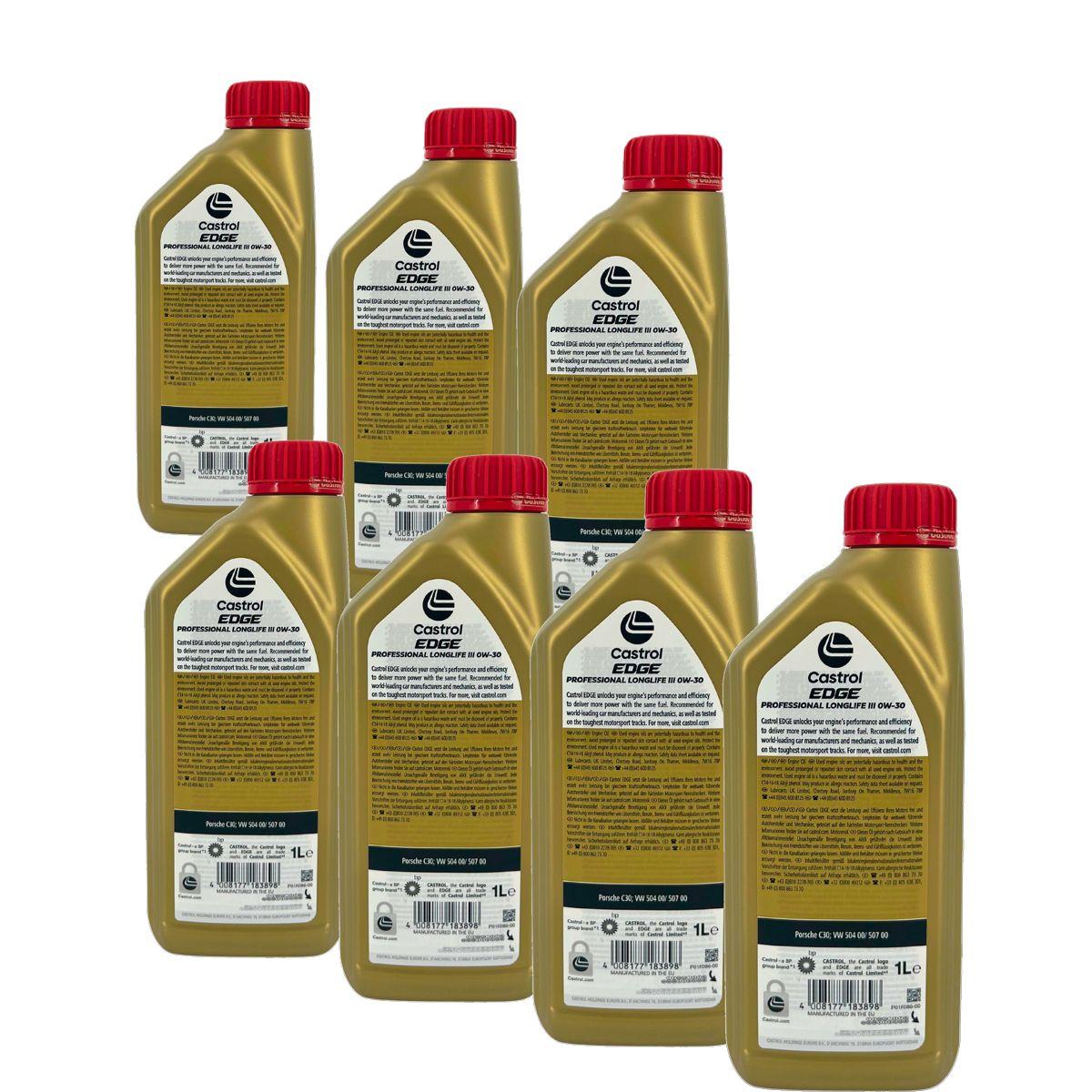 Castrol Edge Professional Longlife 3 0W-30 7x1 Liter