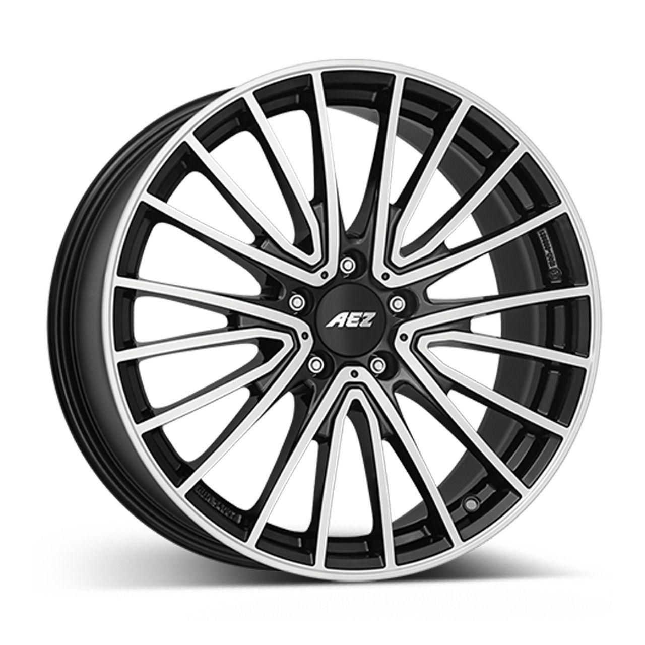 AEZ BERLIN DARK black polished 7.5Jx18 5x112 ET49