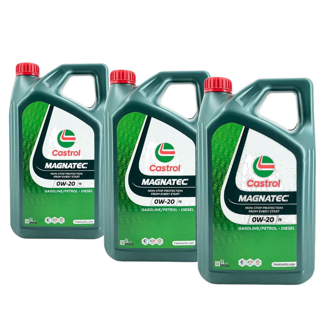 Castrol Magnatec 0W-20 FE 3x5 Liter