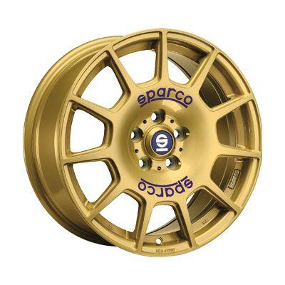 SPARCO TERRA gold 7.5Jx17 5x100 ET48