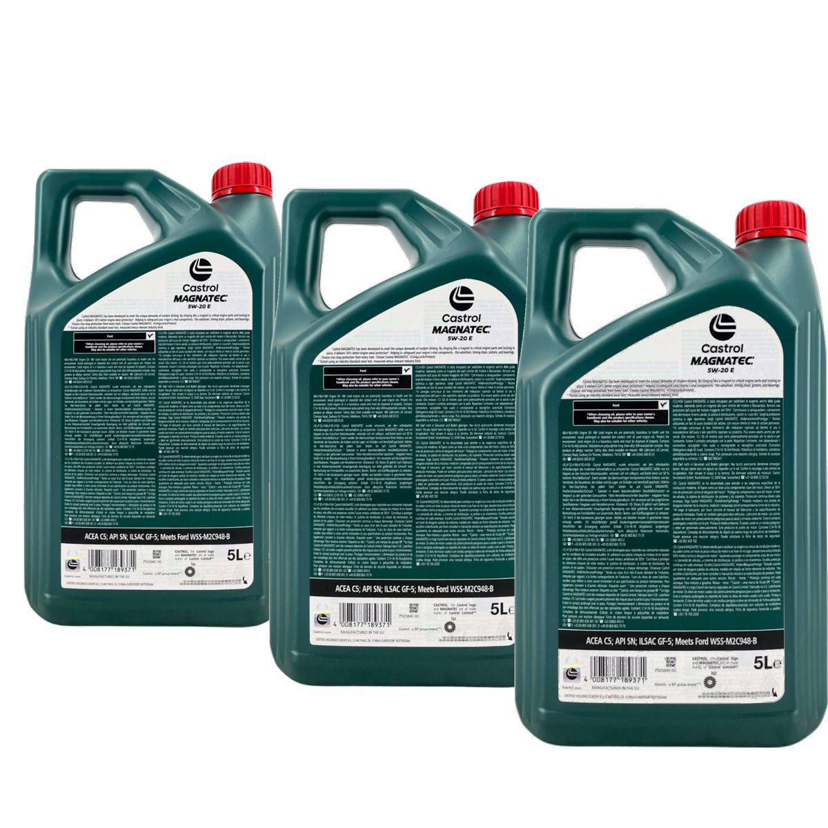 Castrol Magnatec 5W-20 E 3x5 Liter