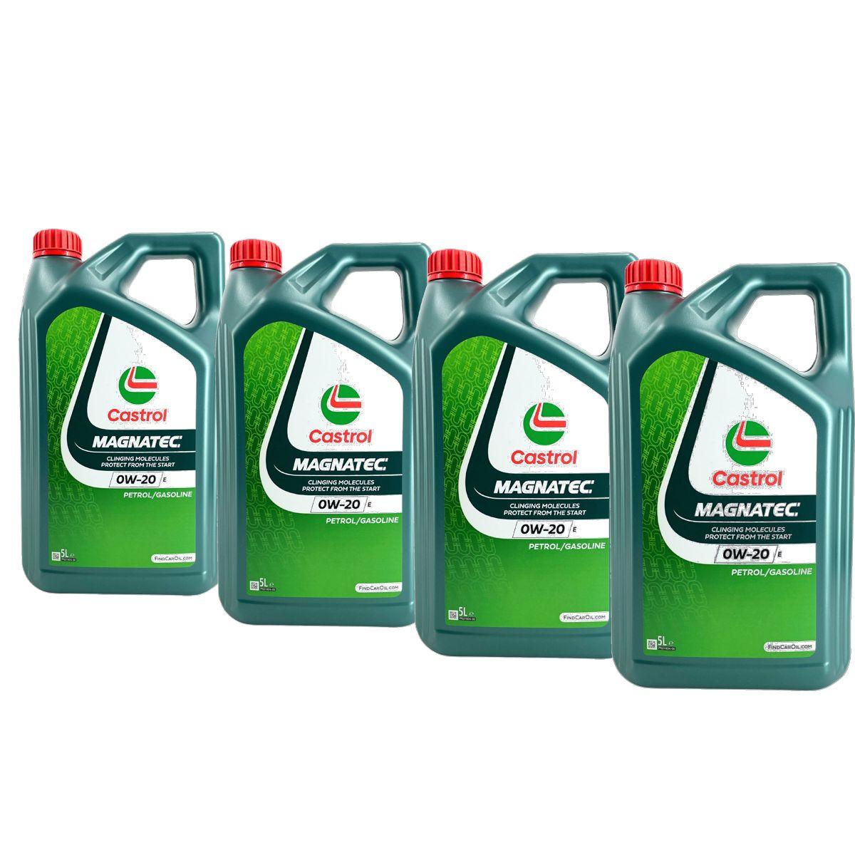 Castrol Magnatec 0W-20 E 4x5 Liter