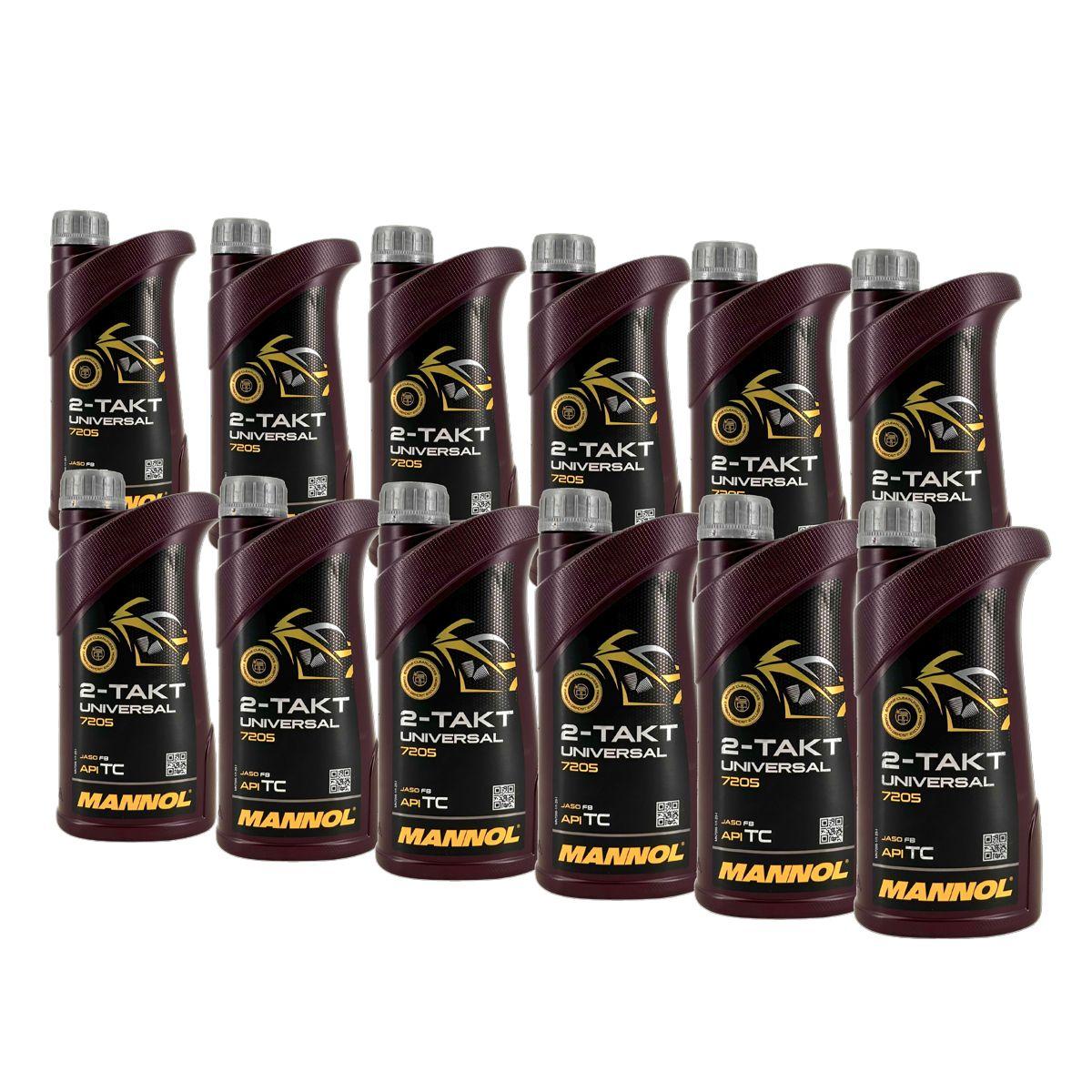 Mannol 2-Takt Universal 12x1 Liter