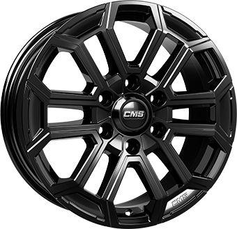 CMS C35-CBG PICK UP complete black gloss 8.0Jx18 6x139.7 ET45