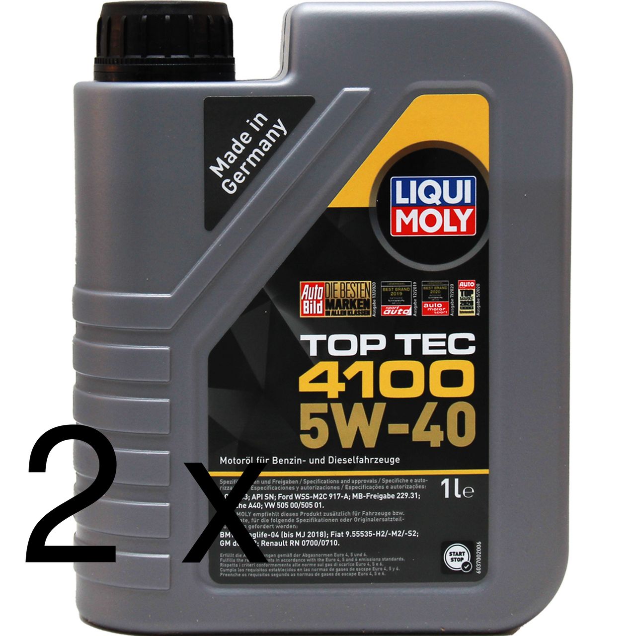 Liqui Moly Top Tec 4100 5W-40 2x1 Liter