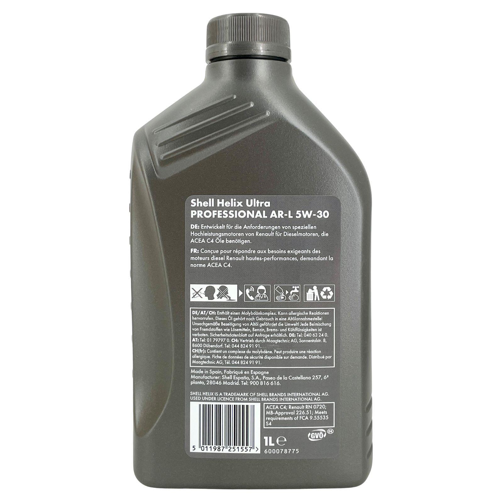 Shell Helix Ultra Professional AR-L 5W-30 1 Liter