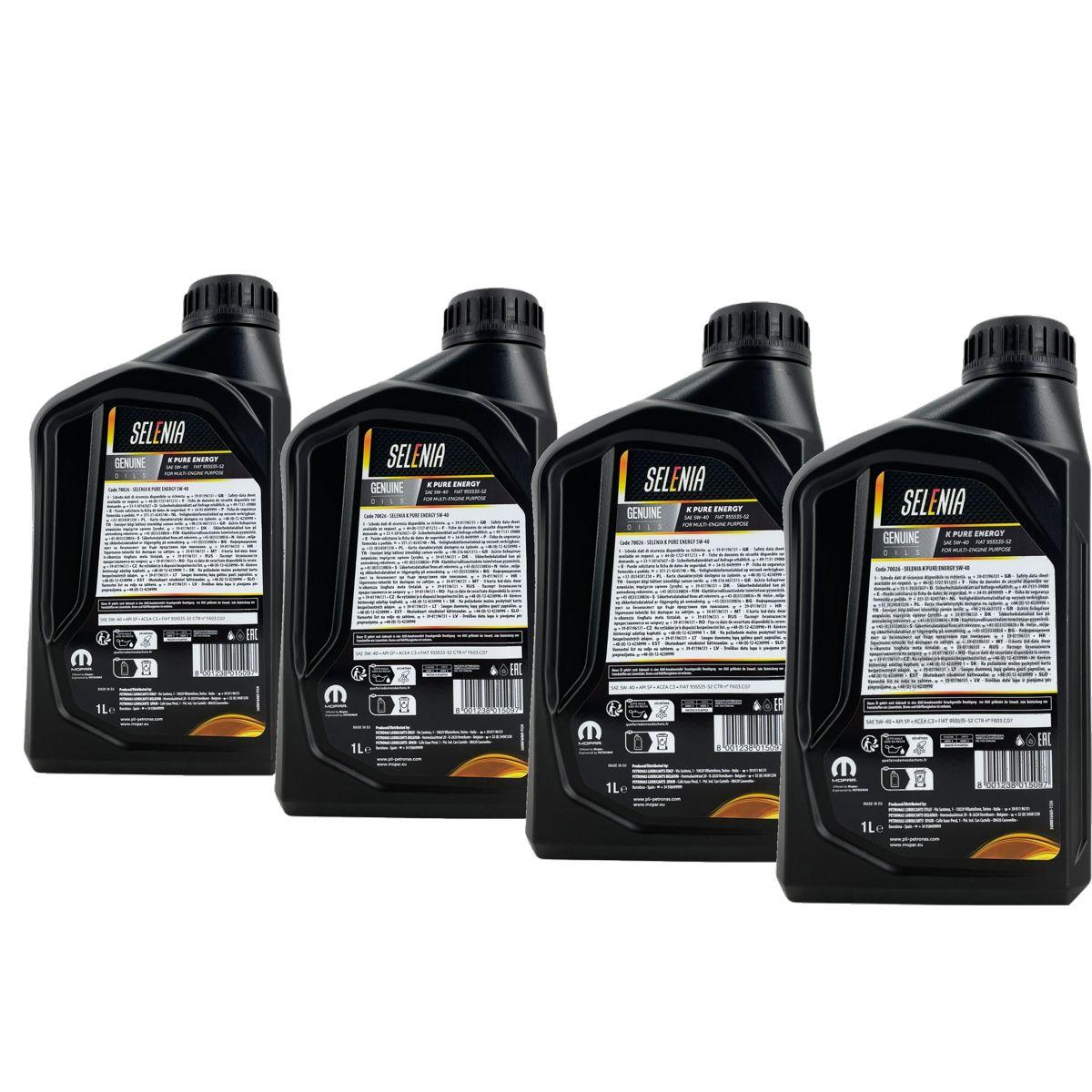 Selenia K Pure Energy 5W-40 4x1 Liter