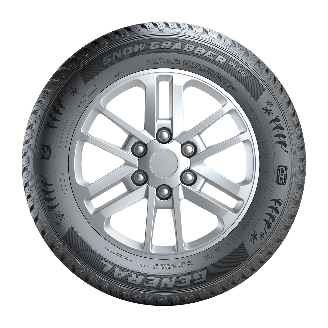 GENERAL TIRE SNOW GRABBER PLUS 215/65R16 98H FR BSW