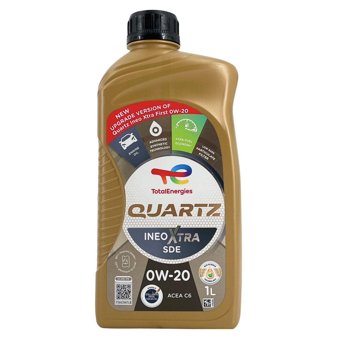 Total Quartz Ineo Xtra SDE 0W-20 6x1 Liter