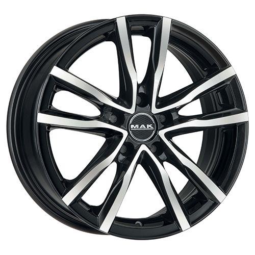 MAK MILANO 5 black mirror 6.5Jx16 5x100 ET48