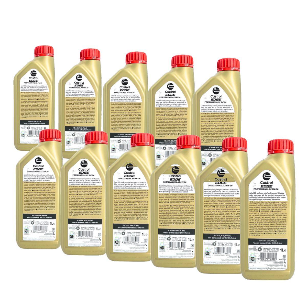 Castrol Edge Professional A5 0W-30 11x1 Liter